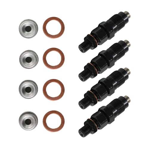 FIWARY 4pcs TD27 Fuel Injector Set 16600-43G23 for Nissan Navara D21 D22 2.7L 1990-1997 Plug and Play Direct Replacement Kit - Image 5