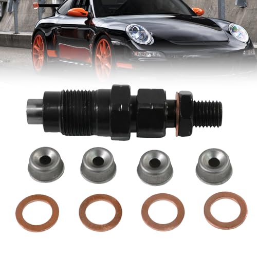 FIWARY 4pcs TD27 Fuel Injector Set 16600-43G23 for Nissan Navara D21 D22 2.7L 1990-1997 Plug and Play Direct Replacement Kit - Image 1