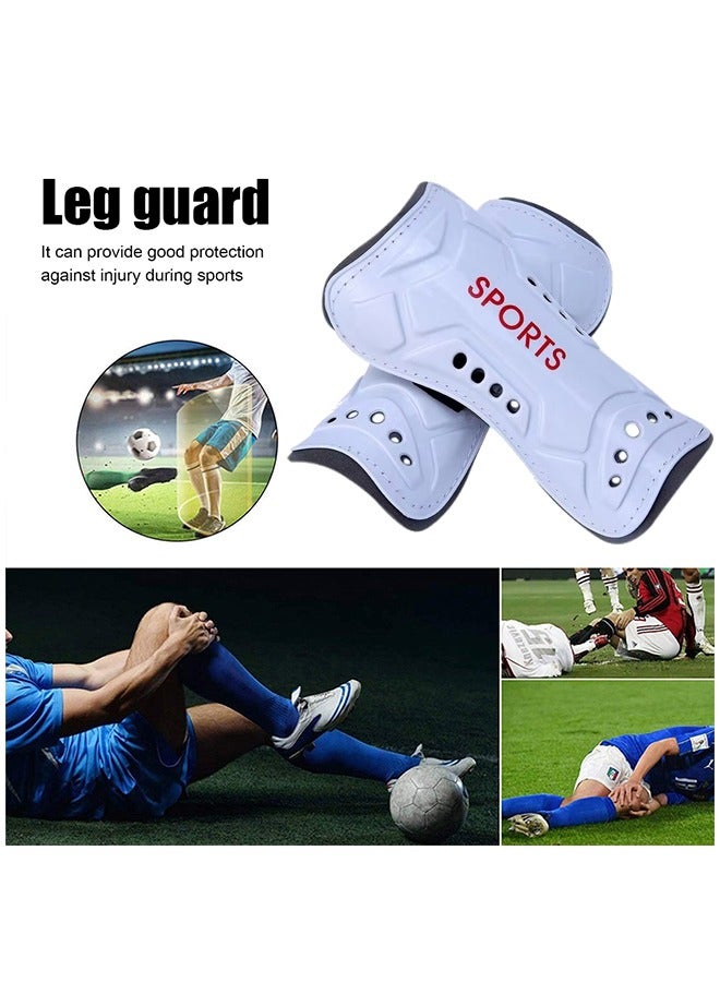 Generic 2 PCS Soccer Shin Guards Football Shin Protective Board Soccer Training Calf Protector Breathable Football Leg Pad  - Image 4