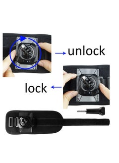Y&D Body Mount Bundle Compatible with Gopro Hero 8, 7, 6, 5, Black Session, 4, Black, Silver, 3+, 3, DJI Osmo Action - Chest Harness Mount/Head Strap Mount/Wrist Mount/J-Hook  - Image 5