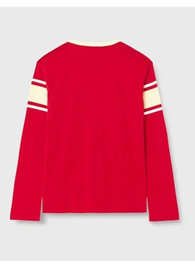يونايتد كولورز أوف بينتيون Oversized Fit Crew Neck T-Shirt