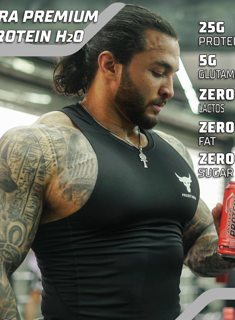 VITALIX AQUA PROTEIN 25 STRAWBERRY & KIWI 473ML - Image 2