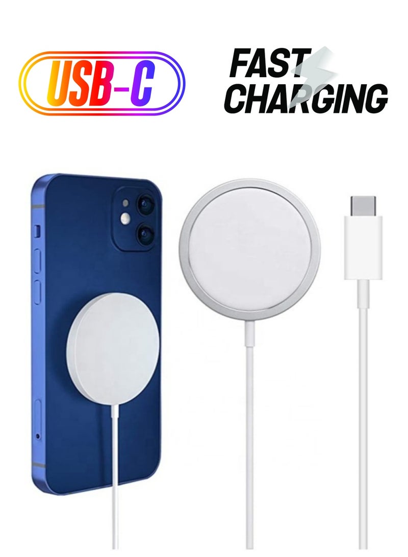 ELTRAZONE Professional Magnetic Fast Electric Wireless Charger For Apple iPhone 12/11/X/S/8/7  - Image 1
