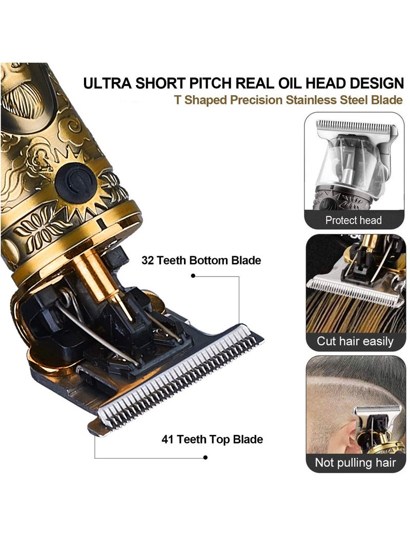 يتم استخدام مقصات الشعر الذهبية المحترفة وبدلات تصليع الصلع في مقص الشفرة عالي الجودة ، للعناية الشخصية - Image 3