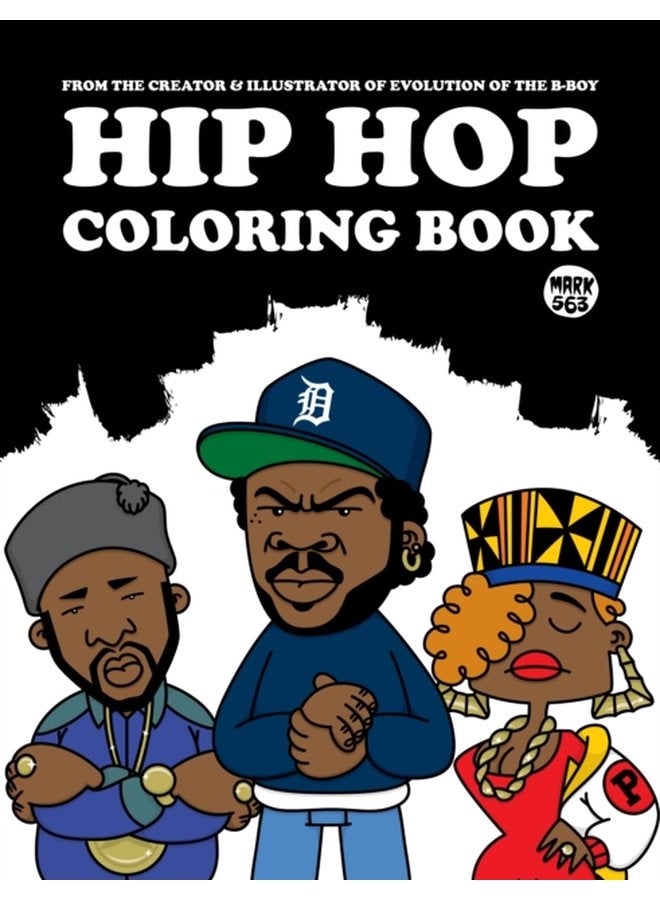 Hip Hop Coloring Book - Paperback