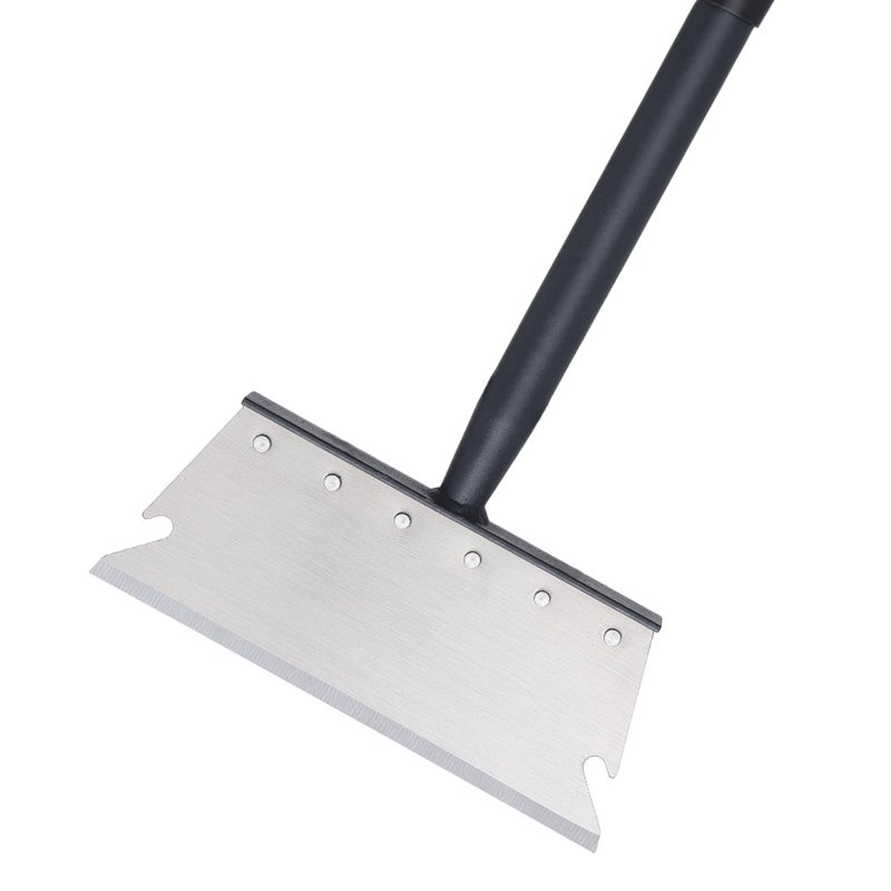 Pragmatist Garden Shovel, Ice Scraper, Multifunctional Cleaning Shovel with 59" Adjustable Handle Heavy Duty Garden Tool for Lawn Edging, Scraping, Weed and Ice Removal - Image 1