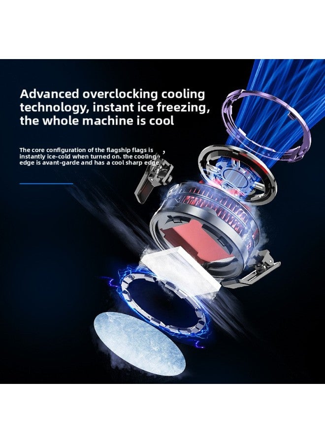 MEMO Rice Ink CX08 Icing Mobile Phone Radiator Magnetic Suction Back Clip Semiconductor Cooling Detachable Cover Radiator-Color:Cx08-pro 【9v2a Model】  - Image 4