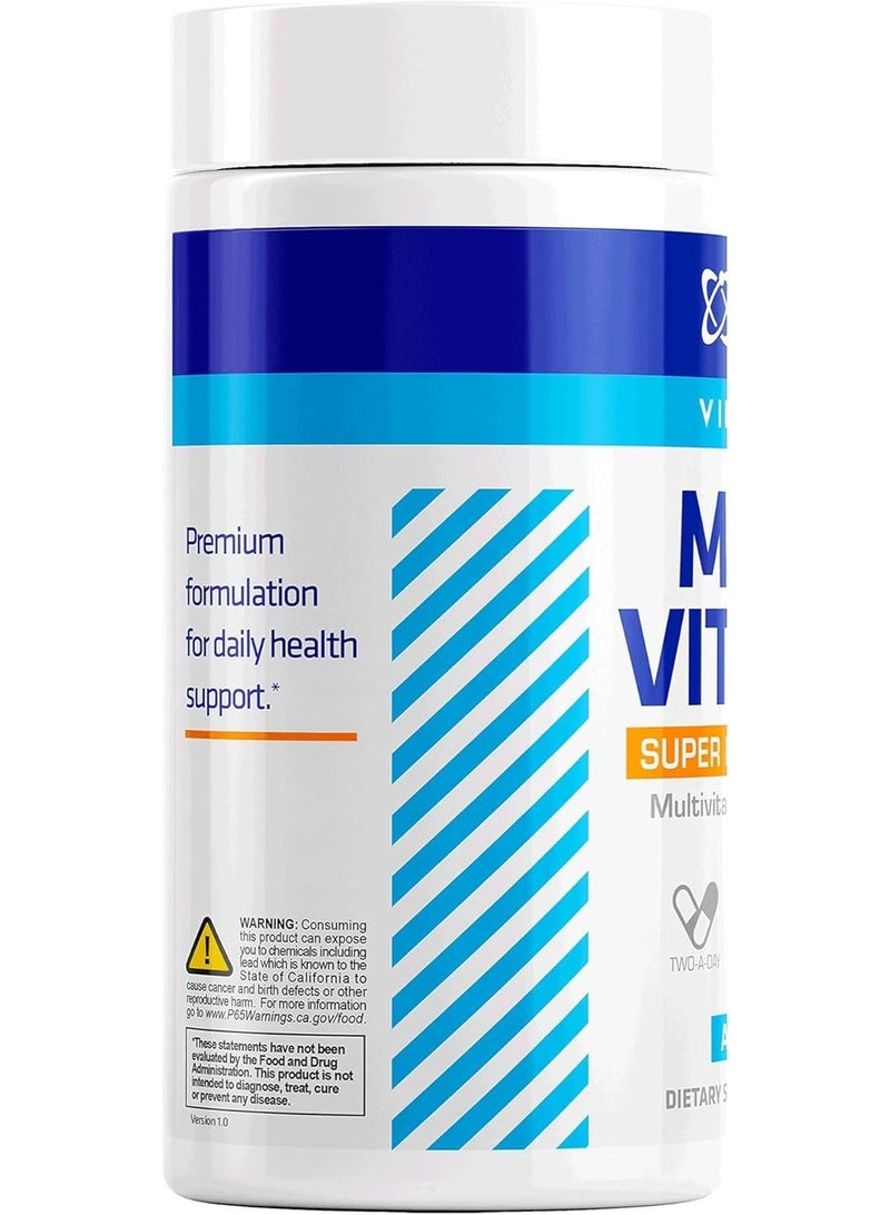 USN Super Daily Multivitamin 60 Capsules – Essential Vitamins & Minerals with Antioxidant Support for Daily Health & Immunity - Image 4