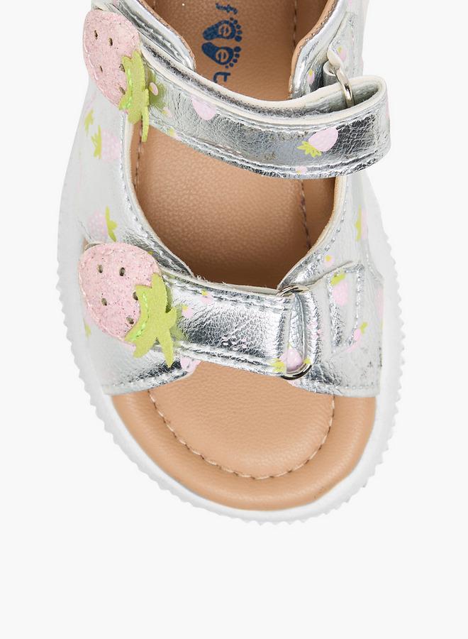 Barefeet Girls Hook and Loop Sandals - Image 3