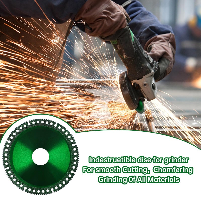 ALEXPRE 6 Packs 4 Inch Indestructible disc for Grinder, Composite Multifunctional Indestructible Cutting Disc 2.2, Cut Everything in Seconds, for Smooth Cutting, Chamfering, Grinding of All Materials - Image 4