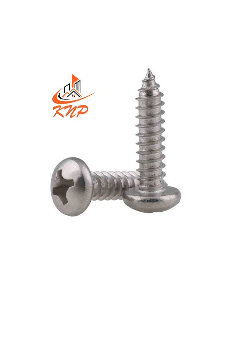 KNP KNP Pan Head Self-Tap Screws - Pack of 40 (3/4" x 6g) - Image 2
