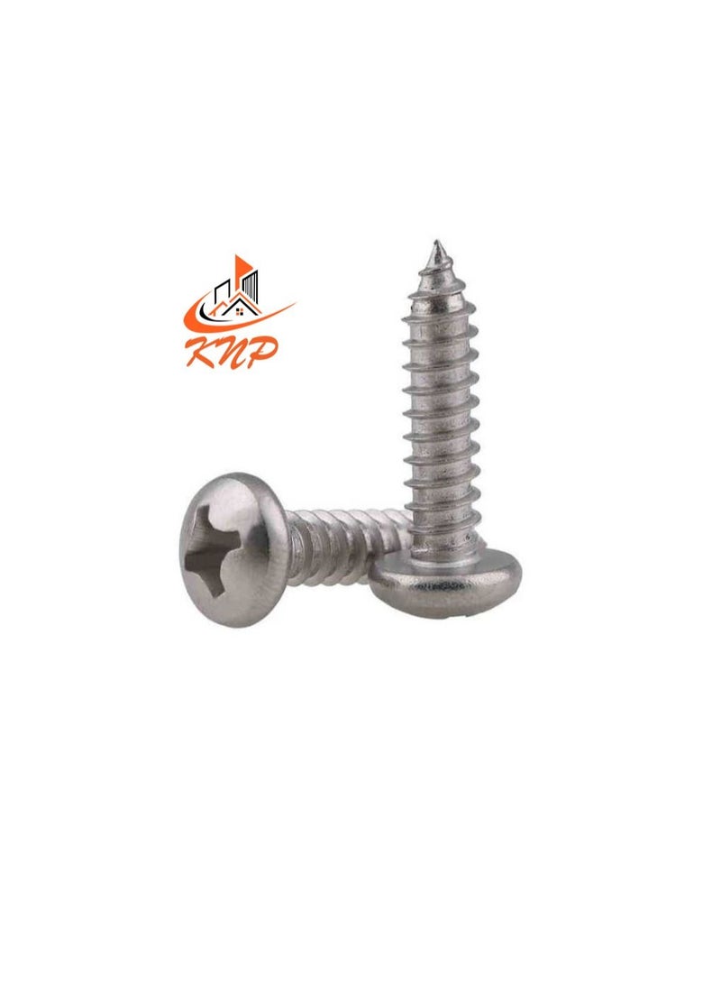 KNP KNP Pan Head Self-Tap Screws - Pack of 40 (3/4" x 6g) - Image 3