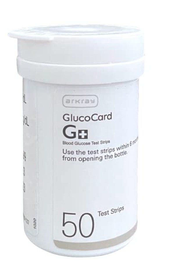 Arkray Glucocard G+ 50 Bottlepack Blood Glucose Test Strips For Glucocard G+ Glucometer - Image 3