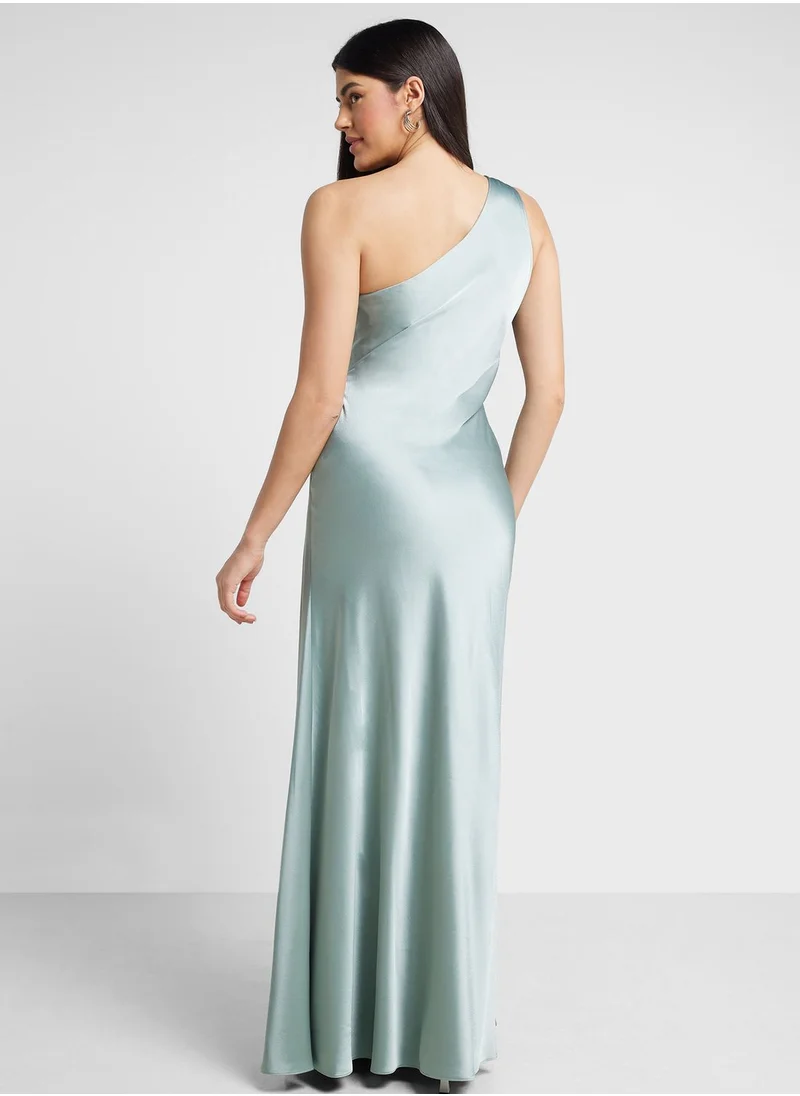 Lauren Ralph Lauren One Shoulder Dress