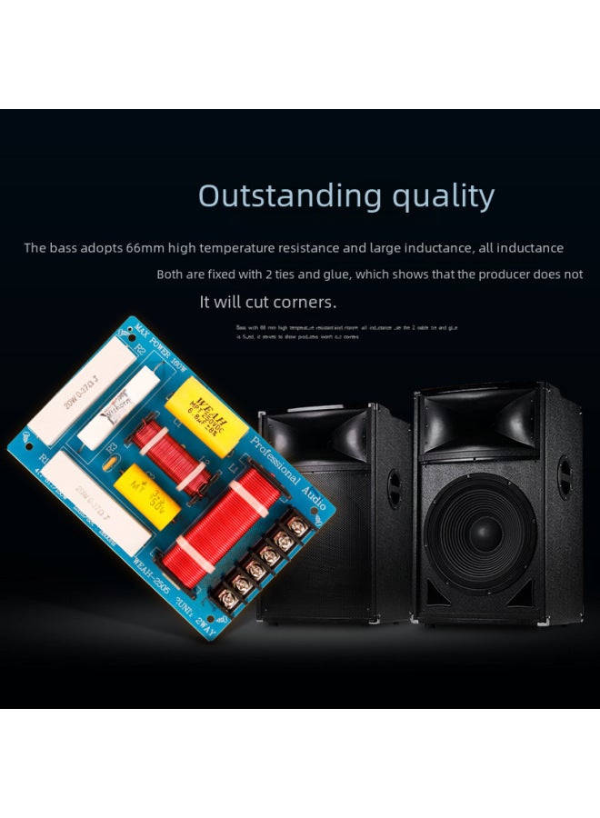 مقسم التردد عالي ومنخفض ثنائي الاتجاه، مكبر صوت عالي الدقة، ترقية وتعديل، تقاطع بدون لحام، مقسم صوتي - Image 2