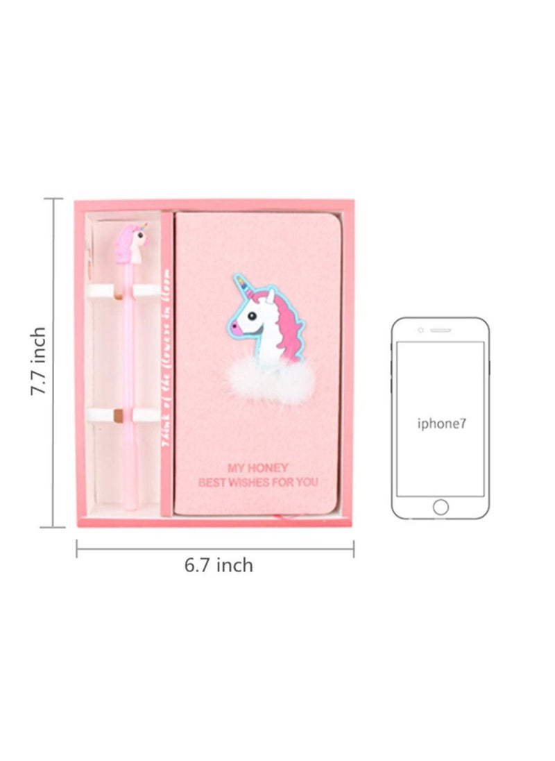 Cool Baby COOLBABY Cute Notebook Gel Pen Set, Diary Journal Gift Set, Unicorn  - Image 3