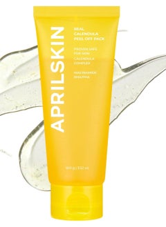 APRILSKIN Calendula Peel Off Pore Minimizing Facial Mask, 100g  - Image 1
