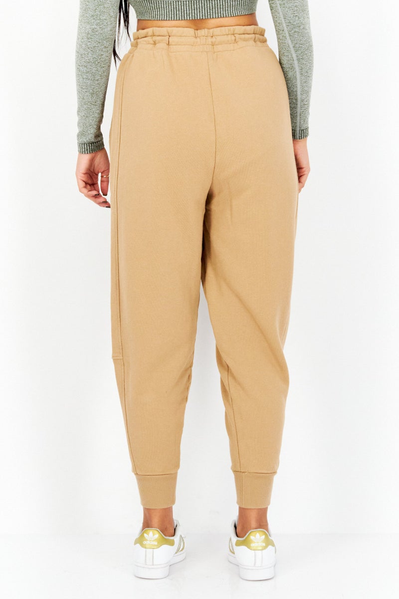 PUMA Women Sportswear Fit Training Jogger Pants, Tan  - Image 2