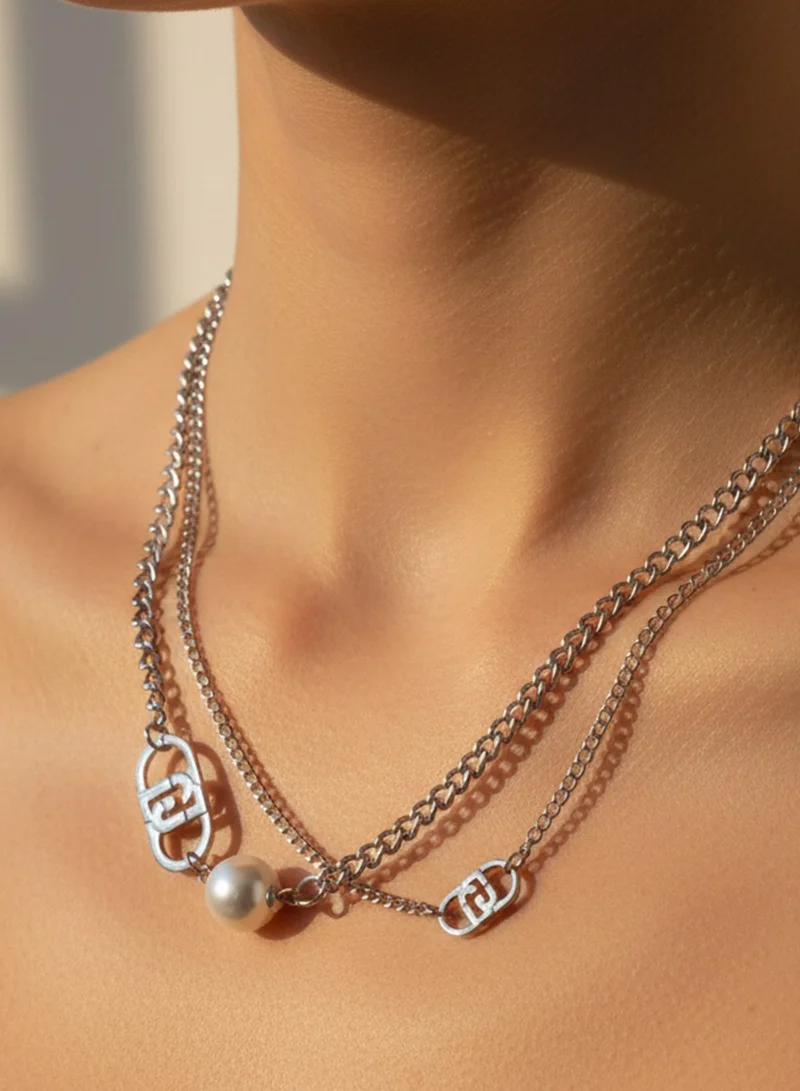 ليو جو قلادة ليو جو ميراج فضية