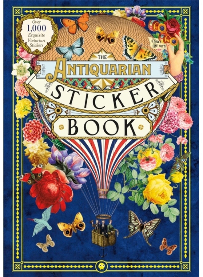 كتاب ملصقات الأنتيك: مجموعة مصورة من المواد اللاصقة