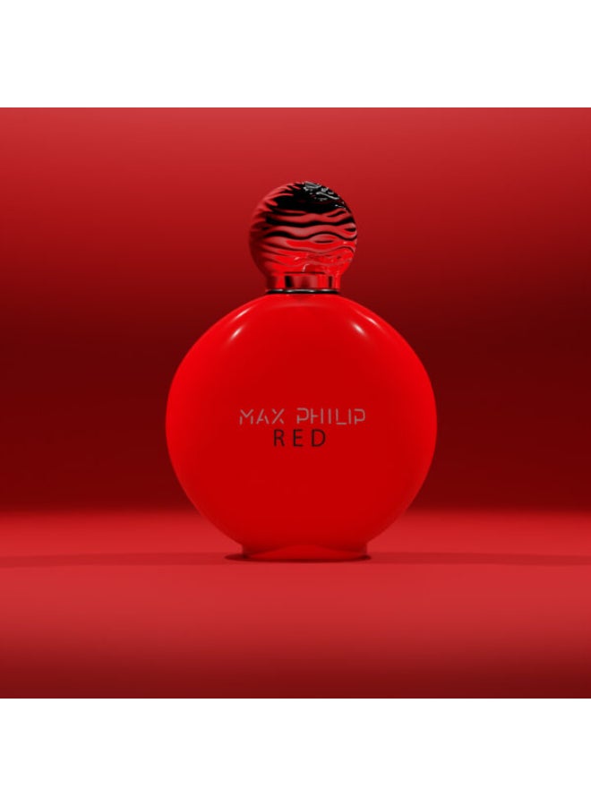 MAX PHILIP Red Eau De Parfum 100Ml (Leather Box) - Image 2
