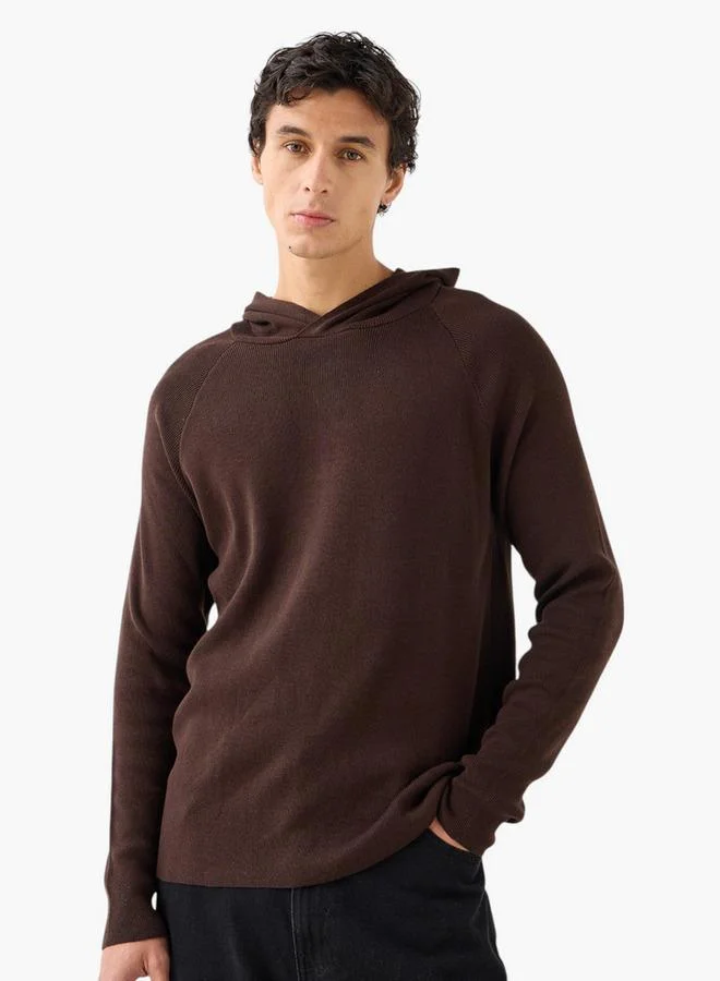 سبلاش فيڤ Men Hooded Neck Knitted Sweater