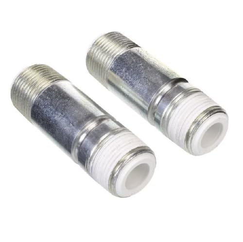 Rheem UV12992 Heat Trap Nipples with 3/4-Inch NPT and 3-Inch Length, Silver, Small, 2 Count (Pack of 1) - Image 2