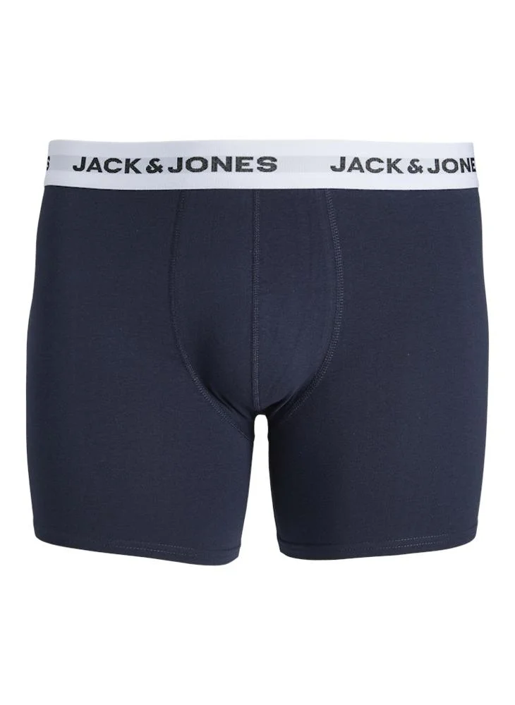 جاك اند جونز Jacbasic White 5 Pack  Boxers