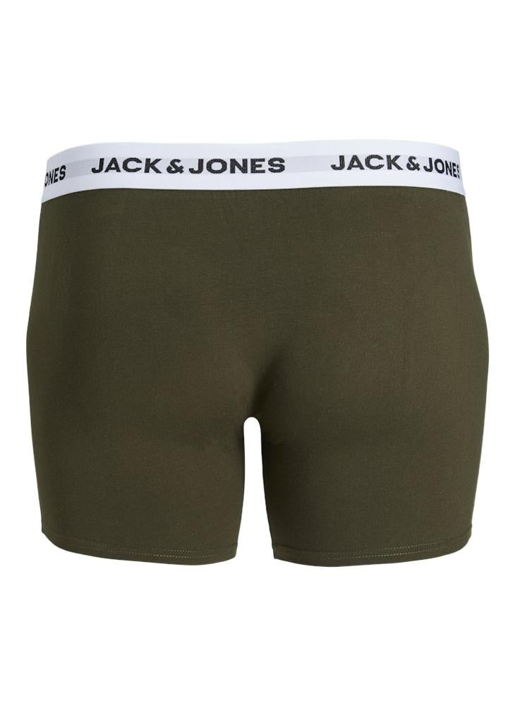 JACK & JONES Jacbasic White 5 Pack  Boxers  - Image 3