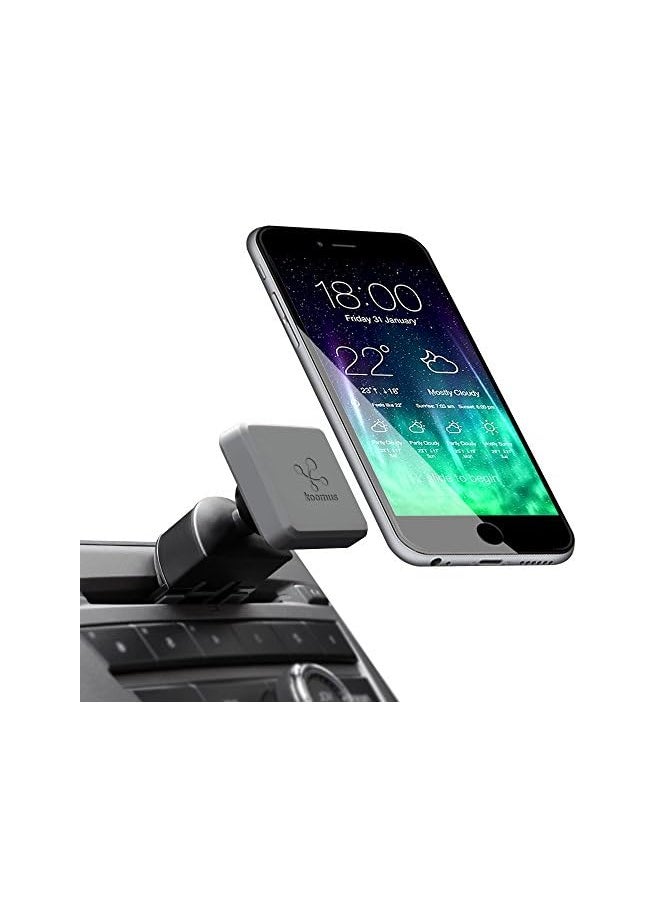 Koomus - Pro Cd-M Universal Cd Slot Magnetic Cradle-Less Car Mount Holder For Smartphones - Image 1
