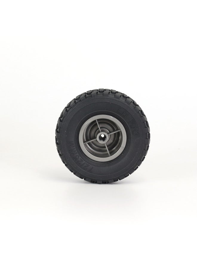 Remote Control Car Diy Upgrade Modification Climbing Off-road Model Vacuum Tire Set Accessories L0001-Color:L0001 Silver Super Soft Tire (4PCS)-Proportion:1:16 - Image 5