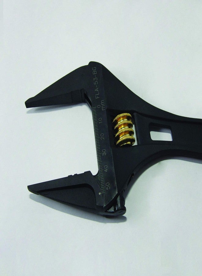 Fujiya Tools, FLA-53-BG, Adjustable wrench, Black & Gold color- - Image 3
