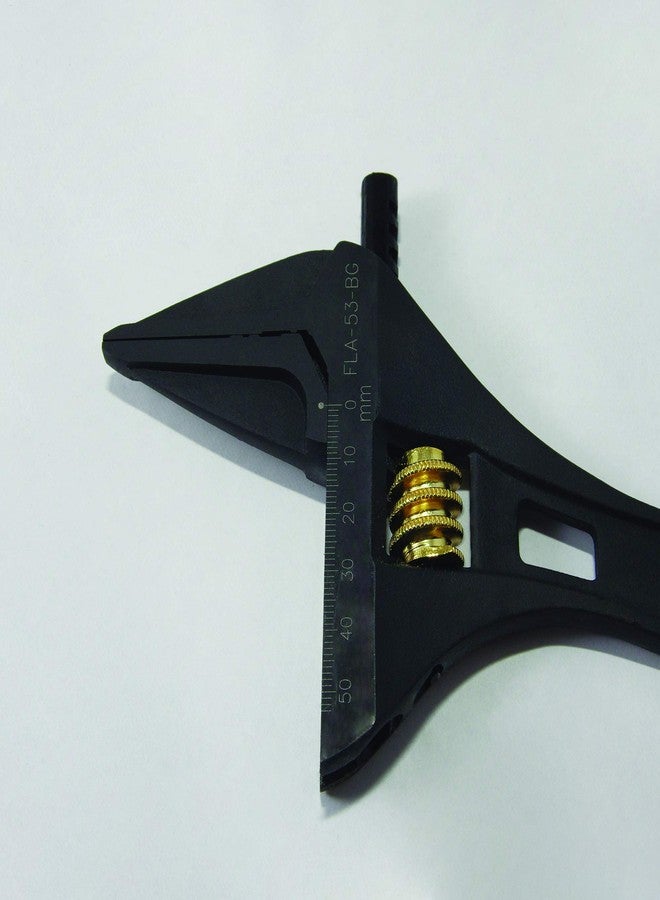 Fujiya Tools, FLA-53-BG, Adjustable wrench, Black & Gold color- - Image 4