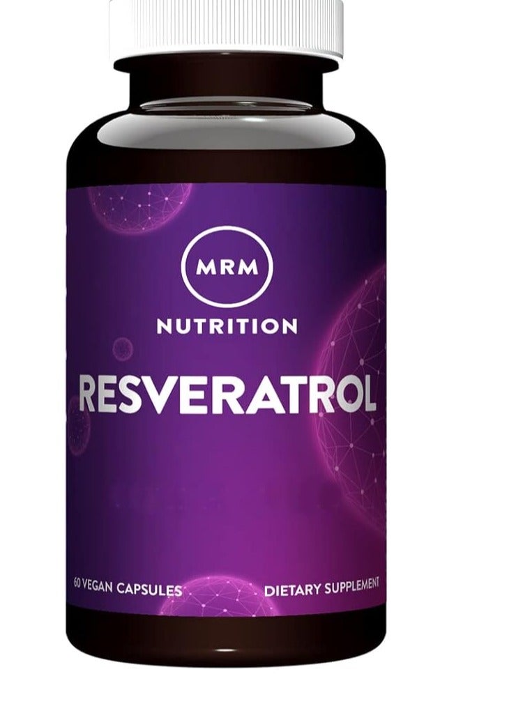 Nutrition Resveratrol 100mg 60 Vegan Capsules 60 Servings