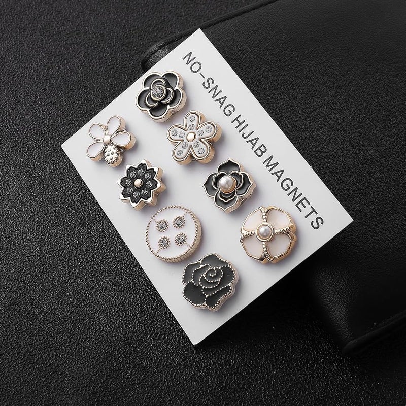ASTER Hijab Pins - Multi-Use Small Hijab Buttons - Image 5