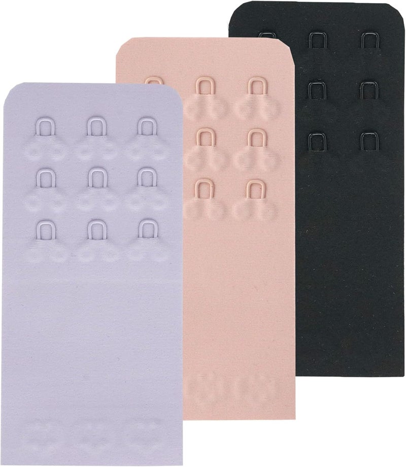 SAMGU Store Women's Bra Extenders 2 Hook / 3 Hook / 4 Hook / 5 Hook / 6 Hook, Soft Stretchy Back Bra Extension Strap - Image 1