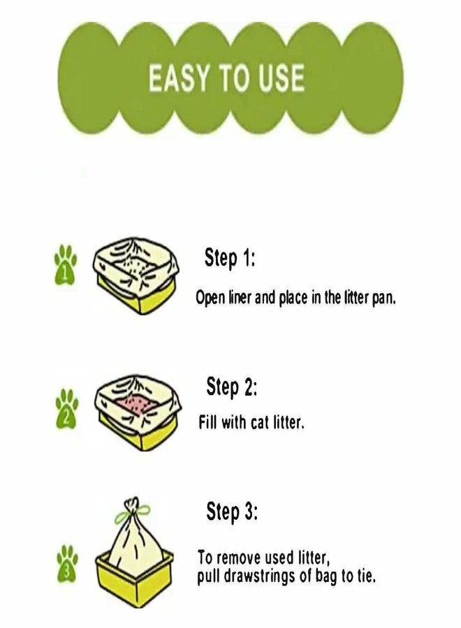 PALO Litter Pan Bags Cat Waste Litter-20 Bags - Image 2
