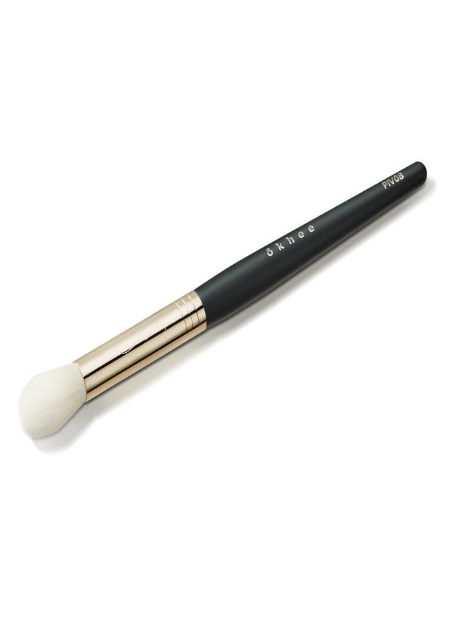 SOO ADOR [SOO ADOR] okhee Final Touch Brush PIV08 - Perfect for Final Blending and Polishing Makeup | Designed by K-Pop Makeup Artist Seo Ok | Makeup Brush - Image 4