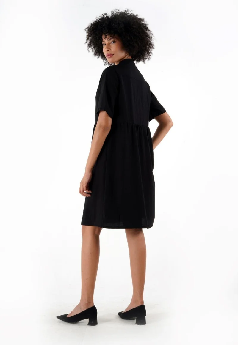 الكسندر جاردي Black Babydoll Dress