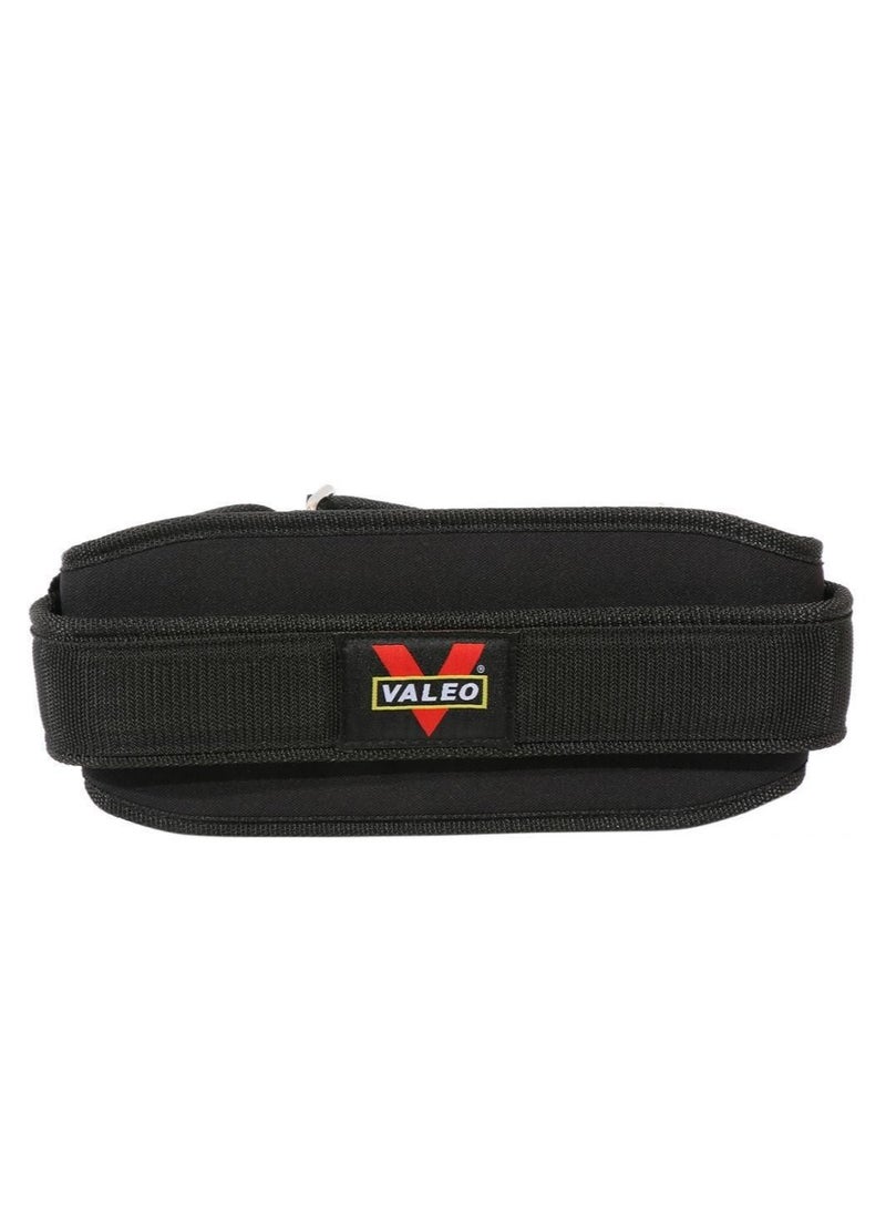 VALEO - Nylon EVA Weight Lifting Belt Size XL-145x14 CM, Black - Image 1