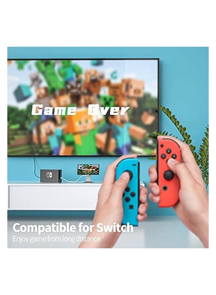 Fasgear USB C Extension Cable for Mac-book Pro: Fasgear USB 3.1 Type C Male to Female Extended Braided Cord Fast Charging & Data Sync Adapter Compatible for M1 Mac Mini i-Pad Pro DJI Mavic PSVR2(6ft, White) - Image 4