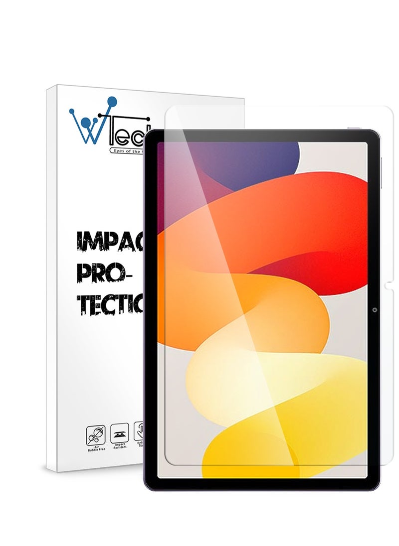 Wtech - Xiaomi Redmi Pad SE 11 Inch 2023 9H Ultra HD Tempered Glass Screen Protector (TSG9CN) - Clear - Image 1