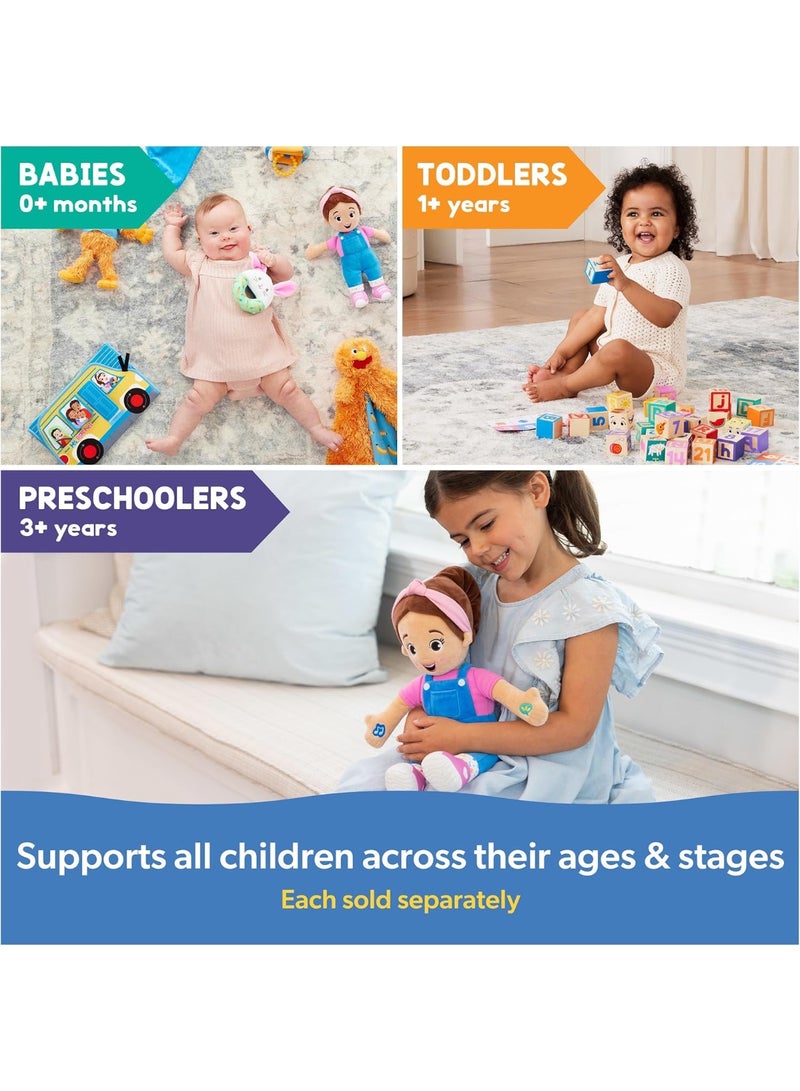 سوفام أما اللعبتان الرسميتان "الدمى التي تغني"، واللعب التفاعلية البالغة طولها 16 بوصة، التي تحتوي على 4 أغاني و 16 لغة تعبير، واللعب التي يلعبها الفتيات والفتيان الذين تتراوح أعمارهم بين 6 أشهر و 3 سنوات. - Image 3