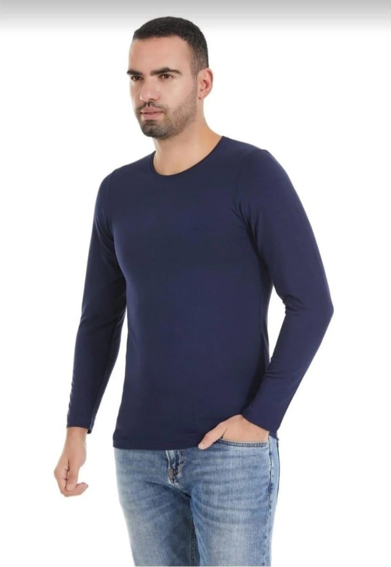 Yıldız Yildiz 387 Men's Modal Zero Collar Long Sleeve Undershirt 10 Pieces 