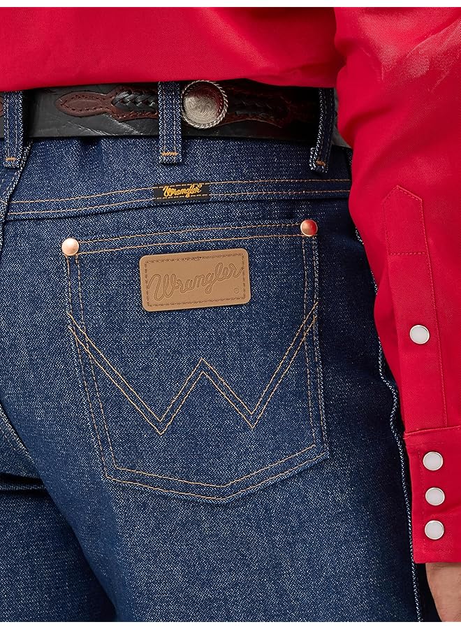 Wrangler Men'S Cowboy Cut Slim Fit Jean Rigid Indigo 30W X 30L - Image 5