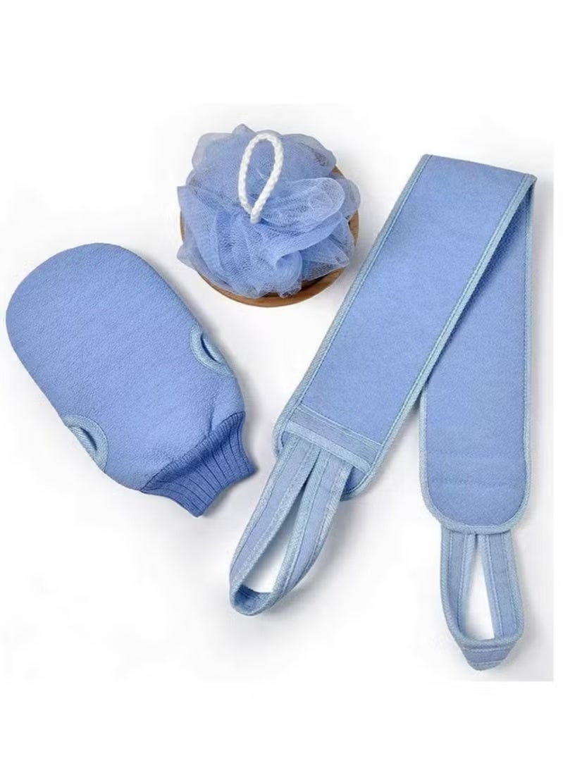 3-piece set | bath towel and bathing tools - Image 2