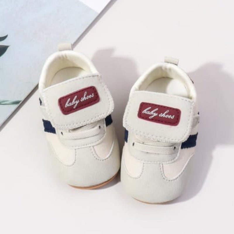 أحذية HsdsBebe أكسفورد للأطفال الأولاد والبنات من جلد البولي يوريثان ونعل مطاطي ناعم أحذية رياضية مضادة للانزلاق للأطفال الصغار أحذية المشي للأطفال بدون كعب - Image 2