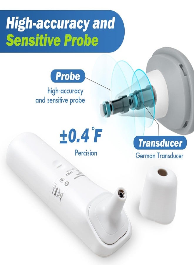 Elera Ear Thermometer for Kids, Baby Thermometer with Forehead and Ear Mode for Adults, Infant, Kids and Toddler, Touchless and 1 Second Reading with Fever Alarm and Mute Function, LCD - Image 4