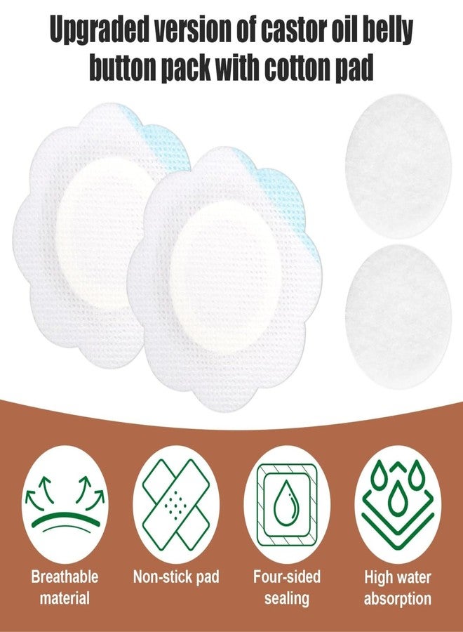 JAAIP 20 Pcs Castor oil patches for Belly Button pack wrap tummy for all kinds of skin type mainly for women (Pack of 20) - Image 5