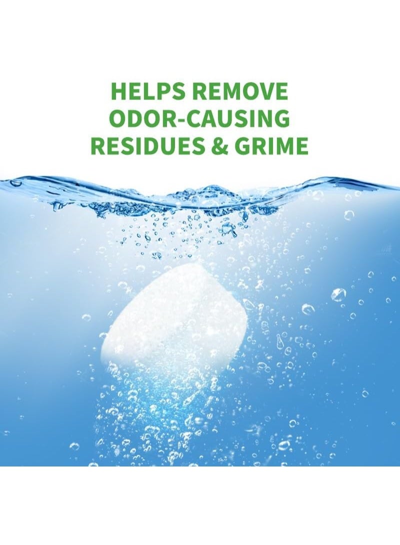 نكومي أقراص تنظيف ماكينة القهوة، 30 قرصًا، لإزالة الترسبات وإزالة الروائح الكريهة لجميع ماكينات القهوة وآلات الإسبريسو، أقراص مزيلة للروائح - Image 3